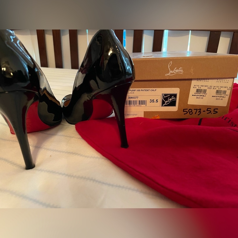 Louboutin Pump 100 Patent Leather